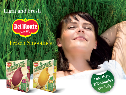 Del Monte Launch Frozen Smoothies