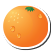 Orange with bits