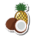 Fruit Fusions Gold Pineapple in Coconut Water 